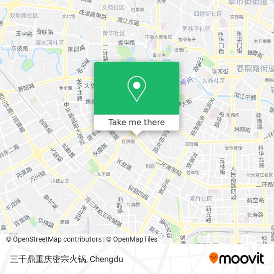三千鼎重庆密宗火锅 map