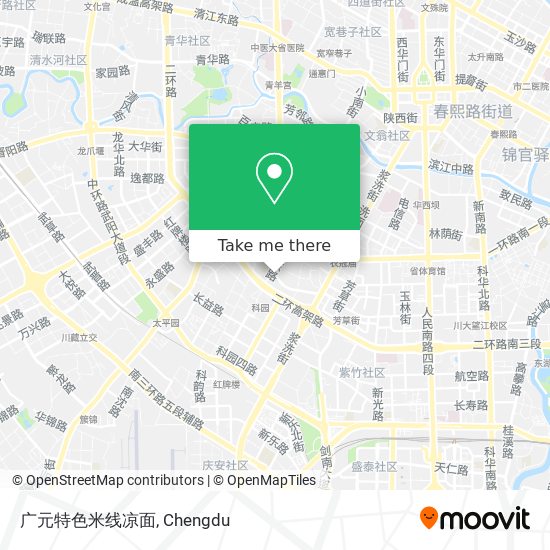 广元特色米线凉面 map