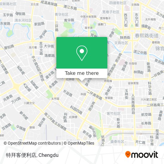 特拜客便利店 map