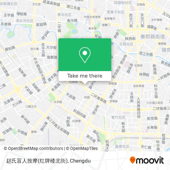 赵氏盲人按摩(红牌楼北街) map