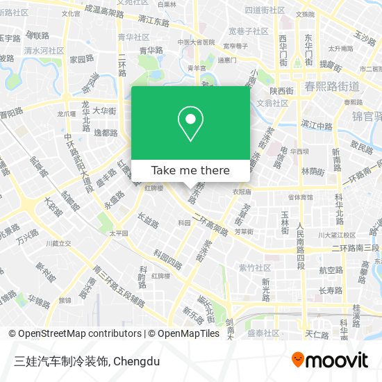 三娃汽车制冷装饰 map