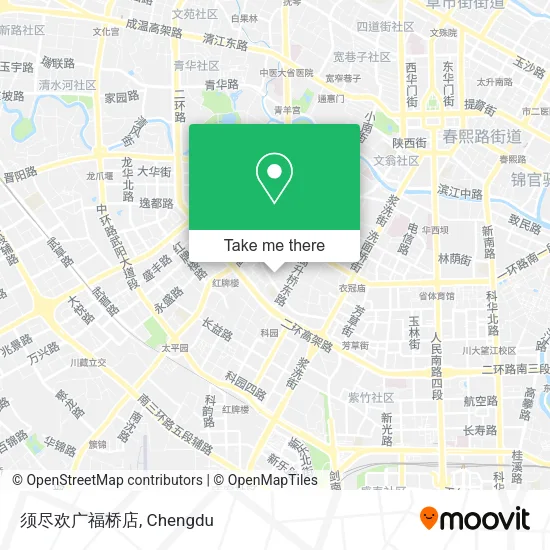 须尽欢广福桥店 map