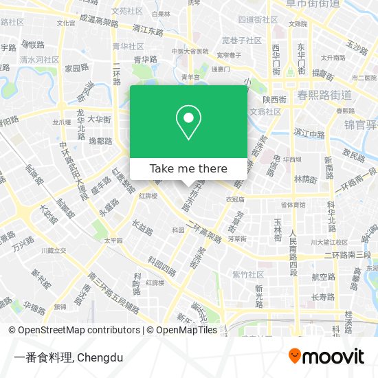 一番食料理 map