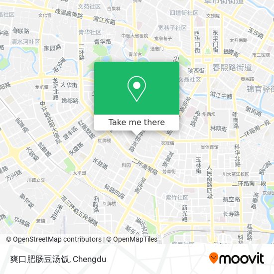 爽口肥肠豆汤饭 map