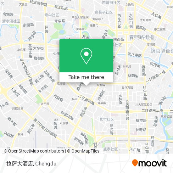 拉萨大酒店 map