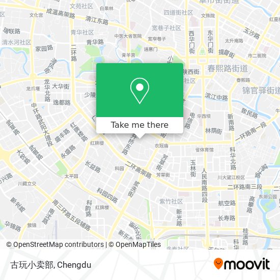 古玩小卖部 map