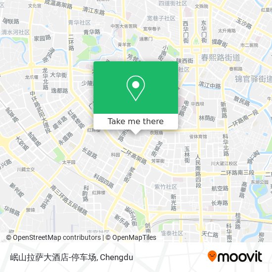 岷山拉萨大酒店-停车场 map