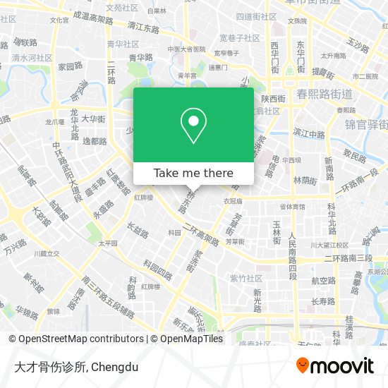 大才骨伤诊所 map