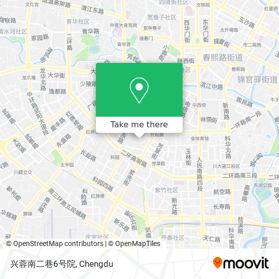 兴蓉南二巷6号院 map
