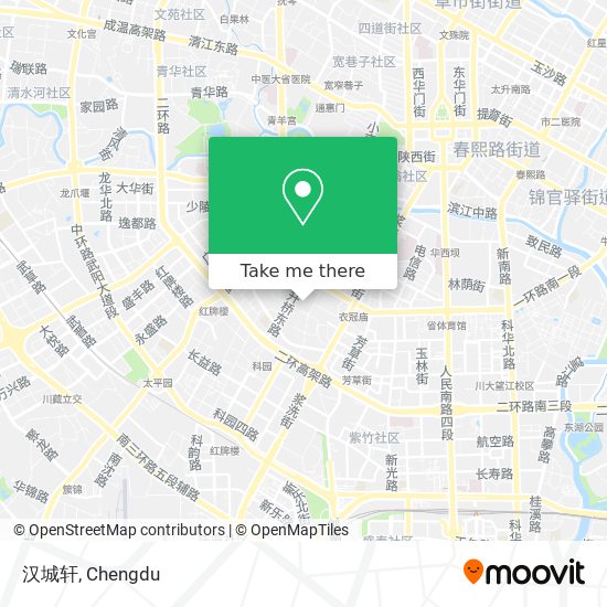 汉城轩 map