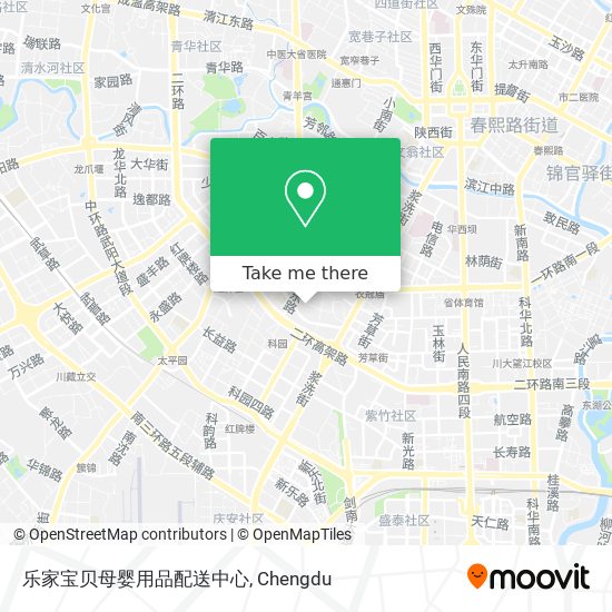 乐家宝贝母婴用品配送中心 map