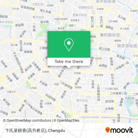 卞氏菜根香(高升桥店) map