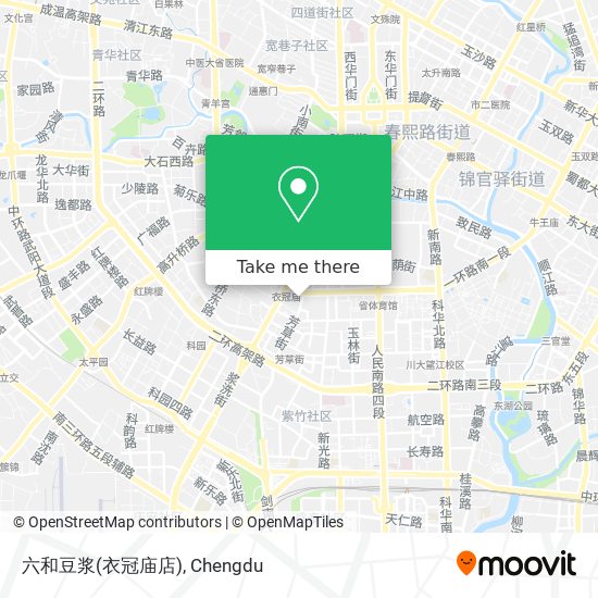 六和豆浆(衣冠庙店) map