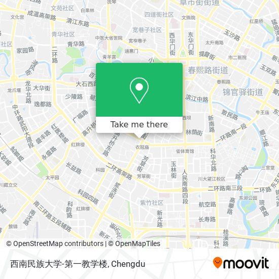 西南民族大学-第一教学楼 map
