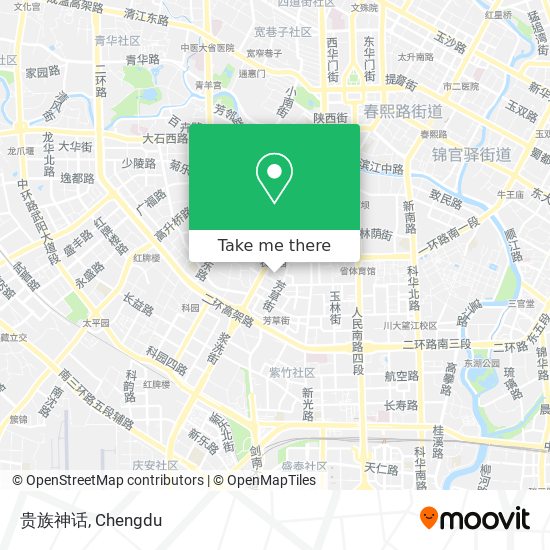 贵族神话 map