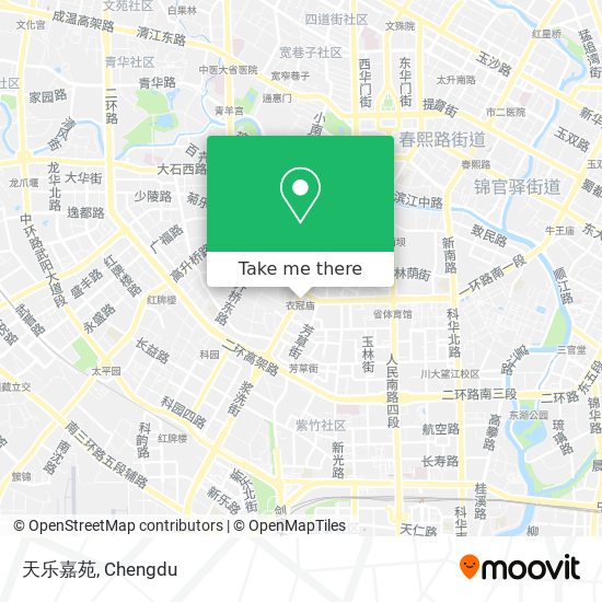 天乐嘉苑 map