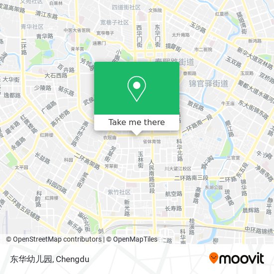 东华幼儿园 map