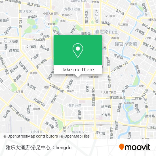 雅乐大酒店-浴足中心 map