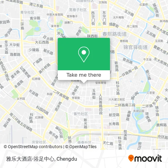 雅乐大酒店-浴足中心 map