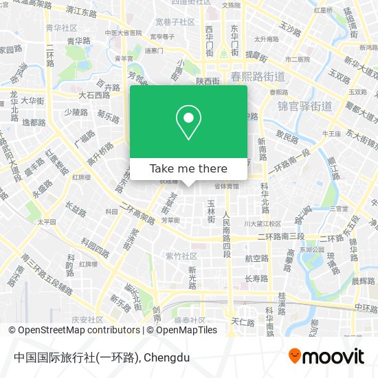 中国国际旅行社(一环路) map