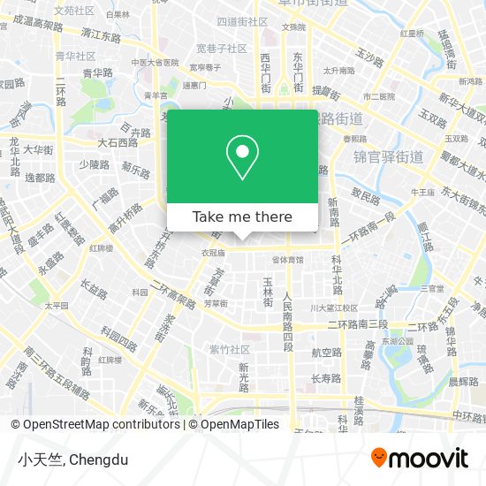小天竺 map