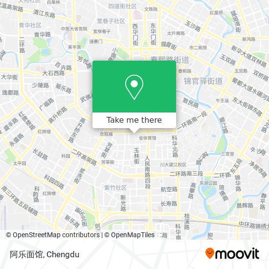 阿乐面馆 map