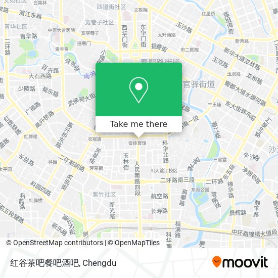 红谷茶吧餐吧酒吧 map