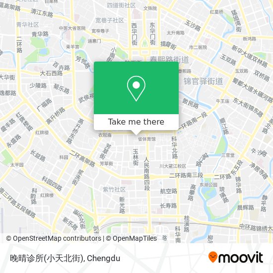 晚晴诊所(小天北街) map