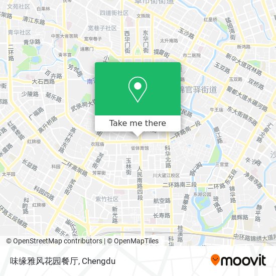 味缘雅风花园餐厅 map