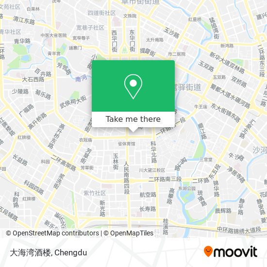 大海湾酒楼 map
