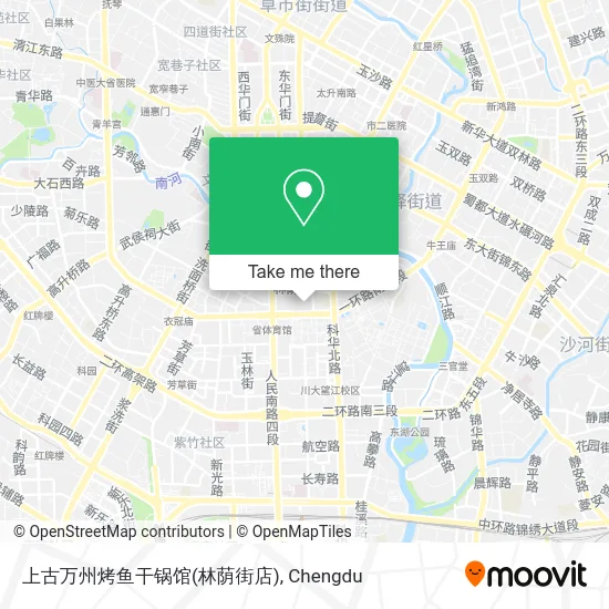 上古万州烤鱼干锅馆(林荫街店) map