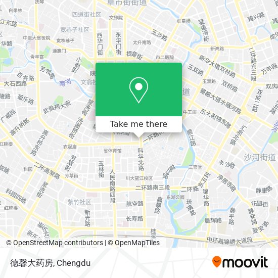 德馨大药房 map