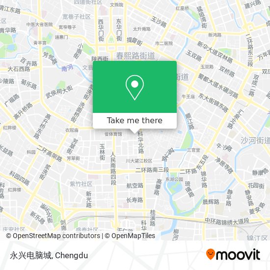 永兴电脑城 map