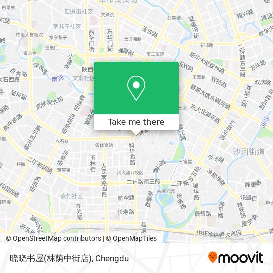 晓晓书屋(林荫中街店) map