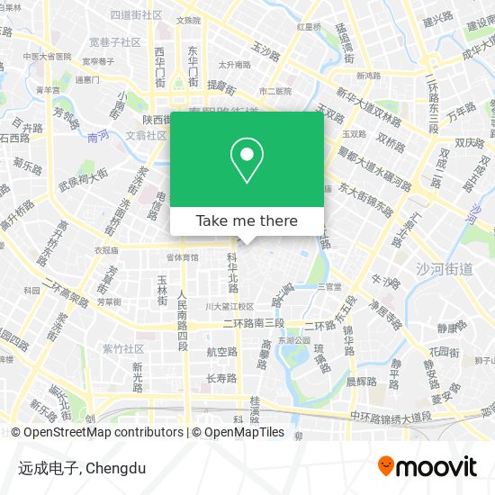 远成电子 map