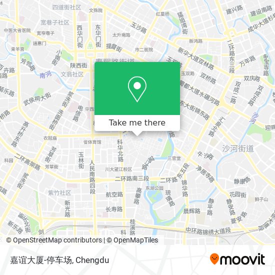 嘉谊大厦-停车场 map