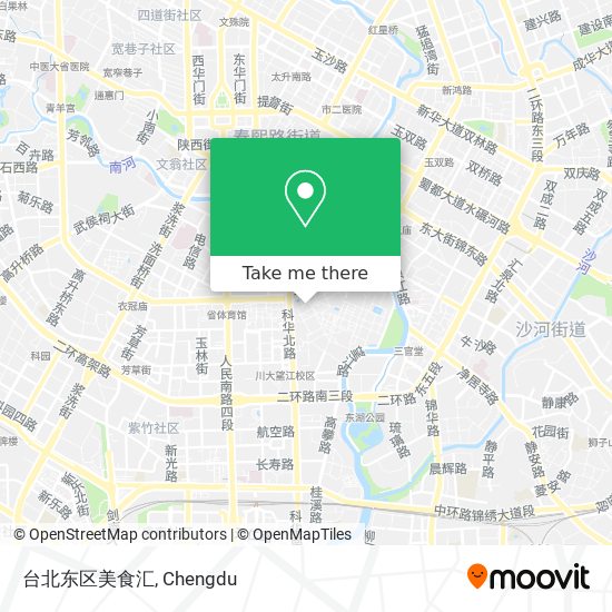 台北东区美食汇 map