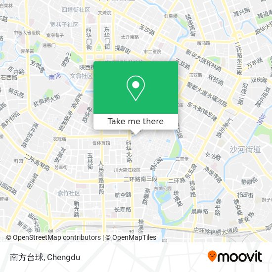 南方台球 map