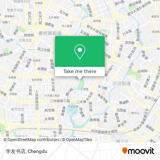 学友书店 map