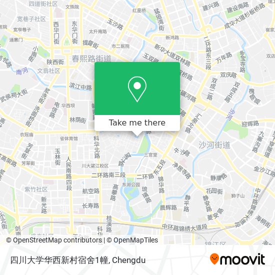 四川大学华西新村宿舍1幢 map