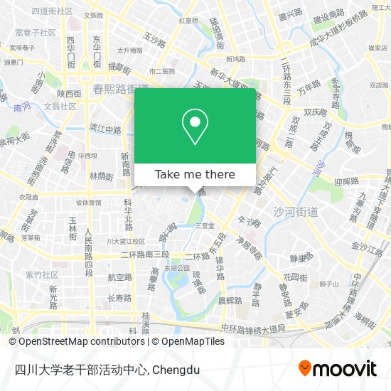 四川大学老干部活动中心 map