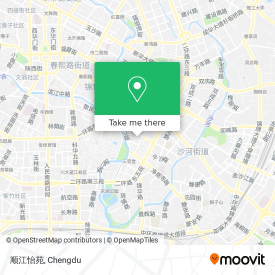 顺江怡苑 map