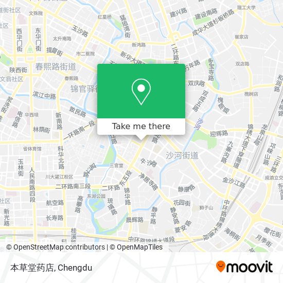 本草堂药店 map