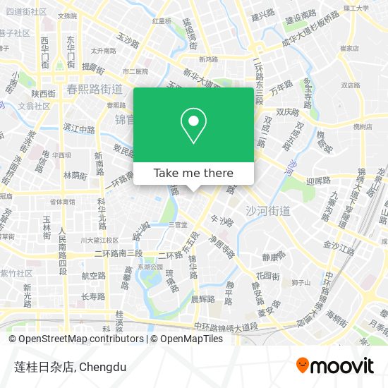 莲桂日杂店 map
