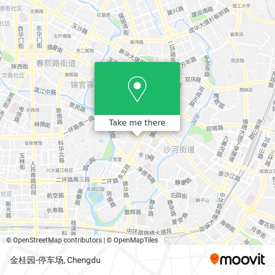 金桂园-停车场 map