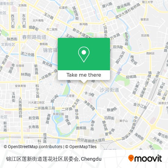 锦江区莲新街道莲花社区居委会 map