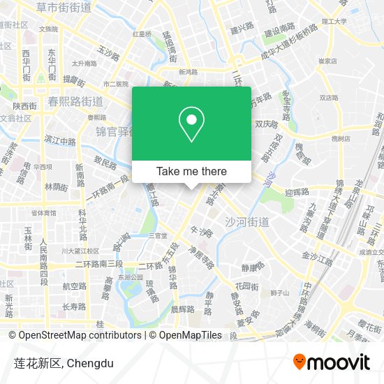 莲花新区 map