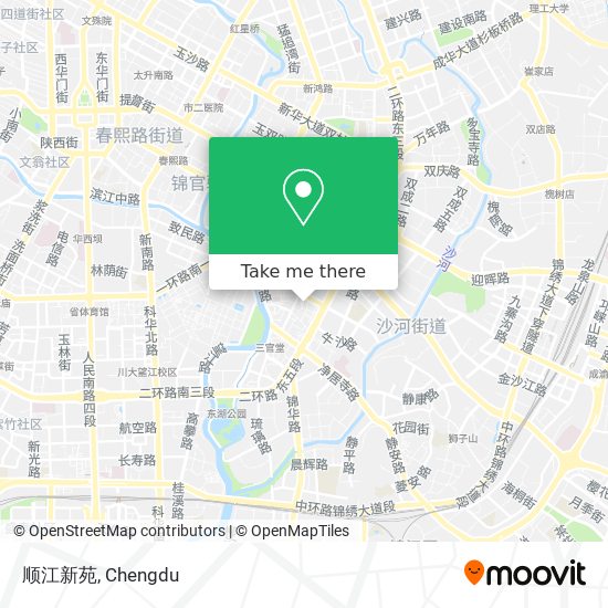 顺江新苑 map