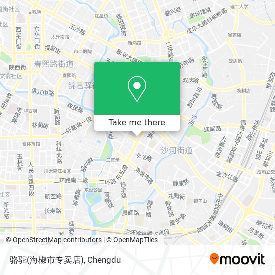 骆驼(海椒市专卖店) map