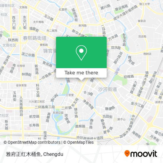 雅府正红木桶鱼 map
